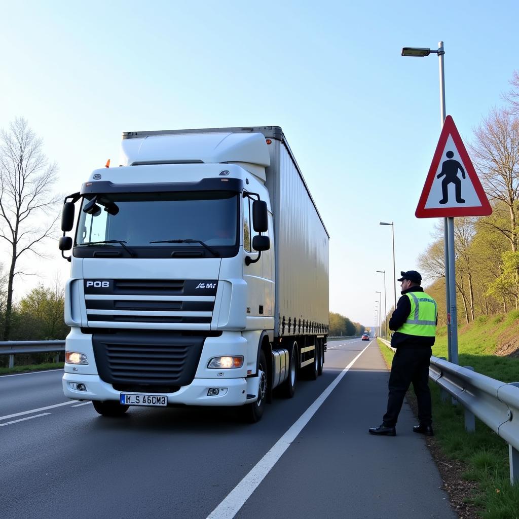 A1 Brücke Leverkusen LKW Sperrung Strafe