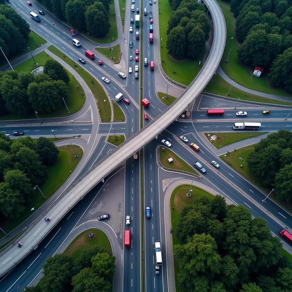 A1 Leverkusen Umfahrung: Verkehrssituation am Leverkusener Kreuz