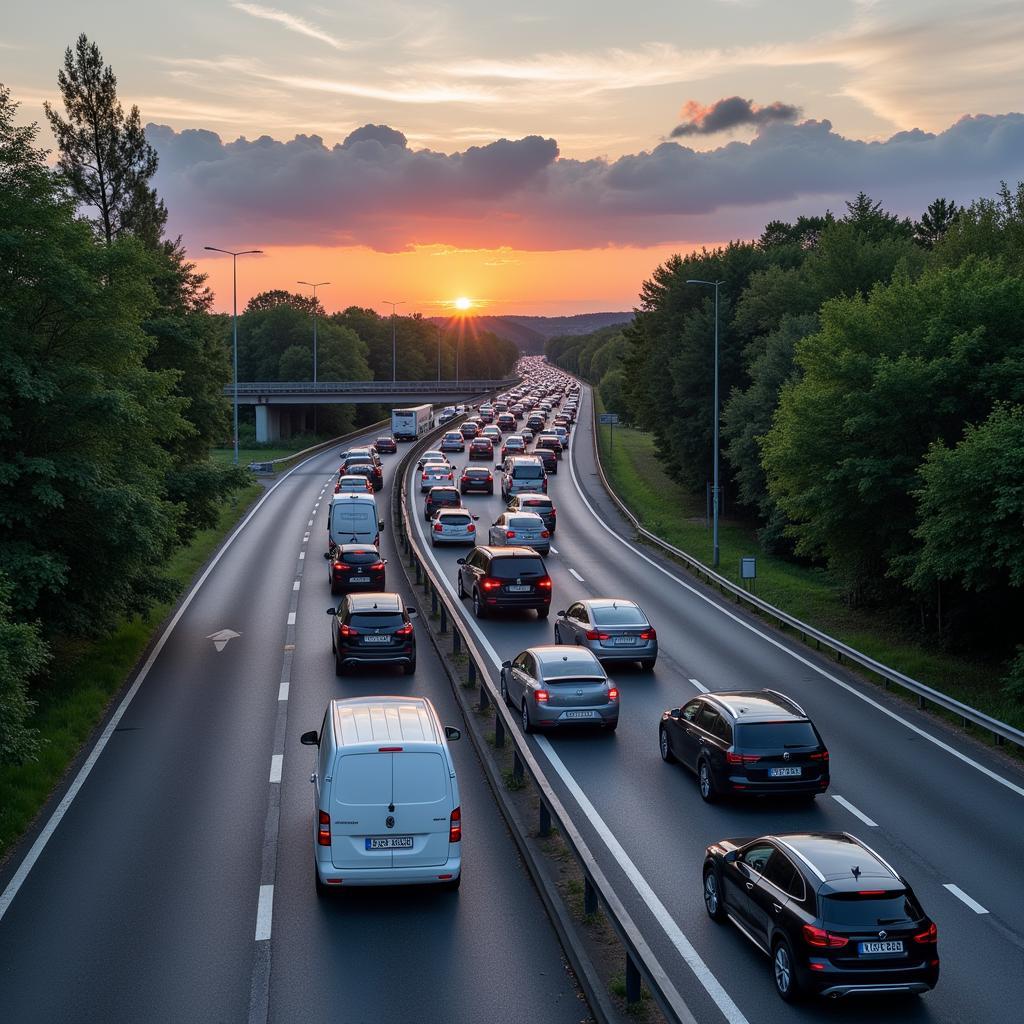 A1 Leverkusener Brücke Stau