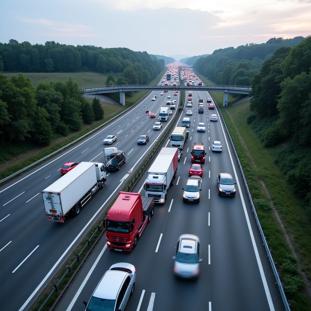 A1 Tunnel Leverkusen Verkehrsaufkommen