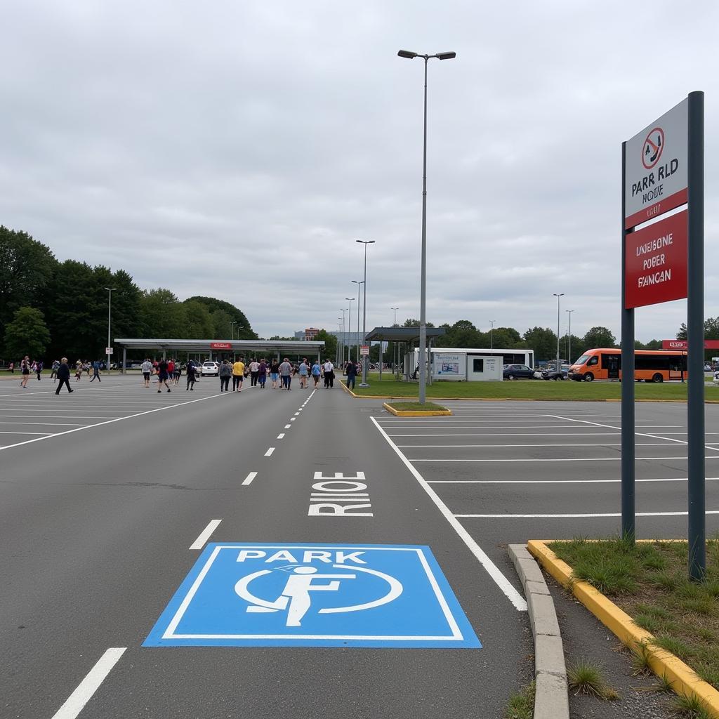 Park & Ride Parkplatz in Leverkusen