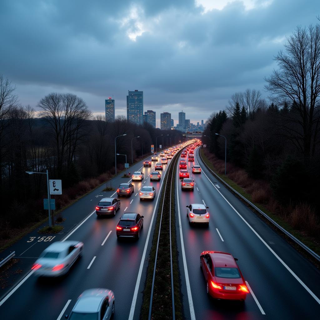 A59 Leverkusen Stau