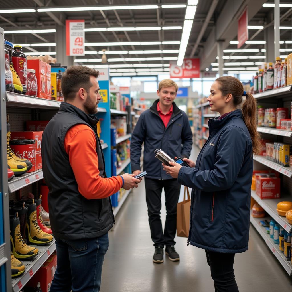 Das Team von Action Kaufhaus Leverkusen berät dich gerne