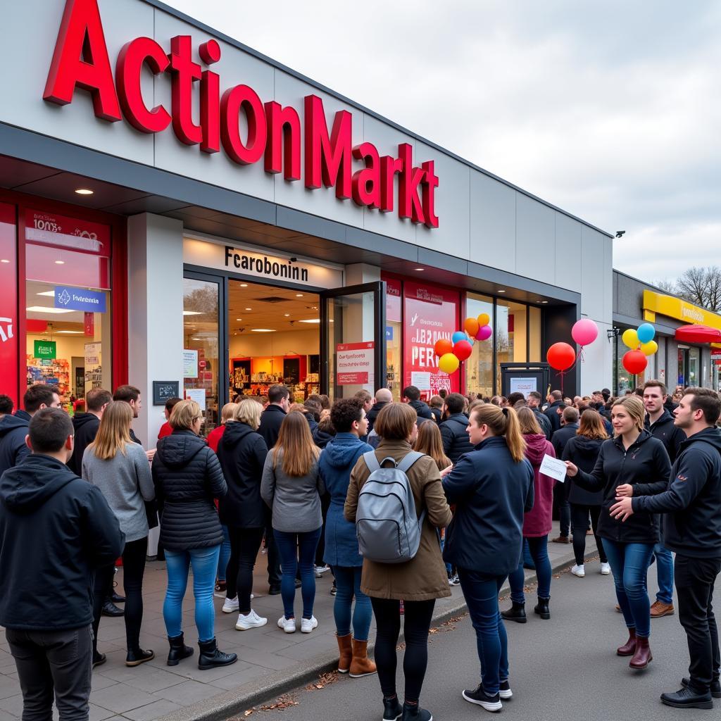 Eröffnungsfeier Action Markt Leverkusen