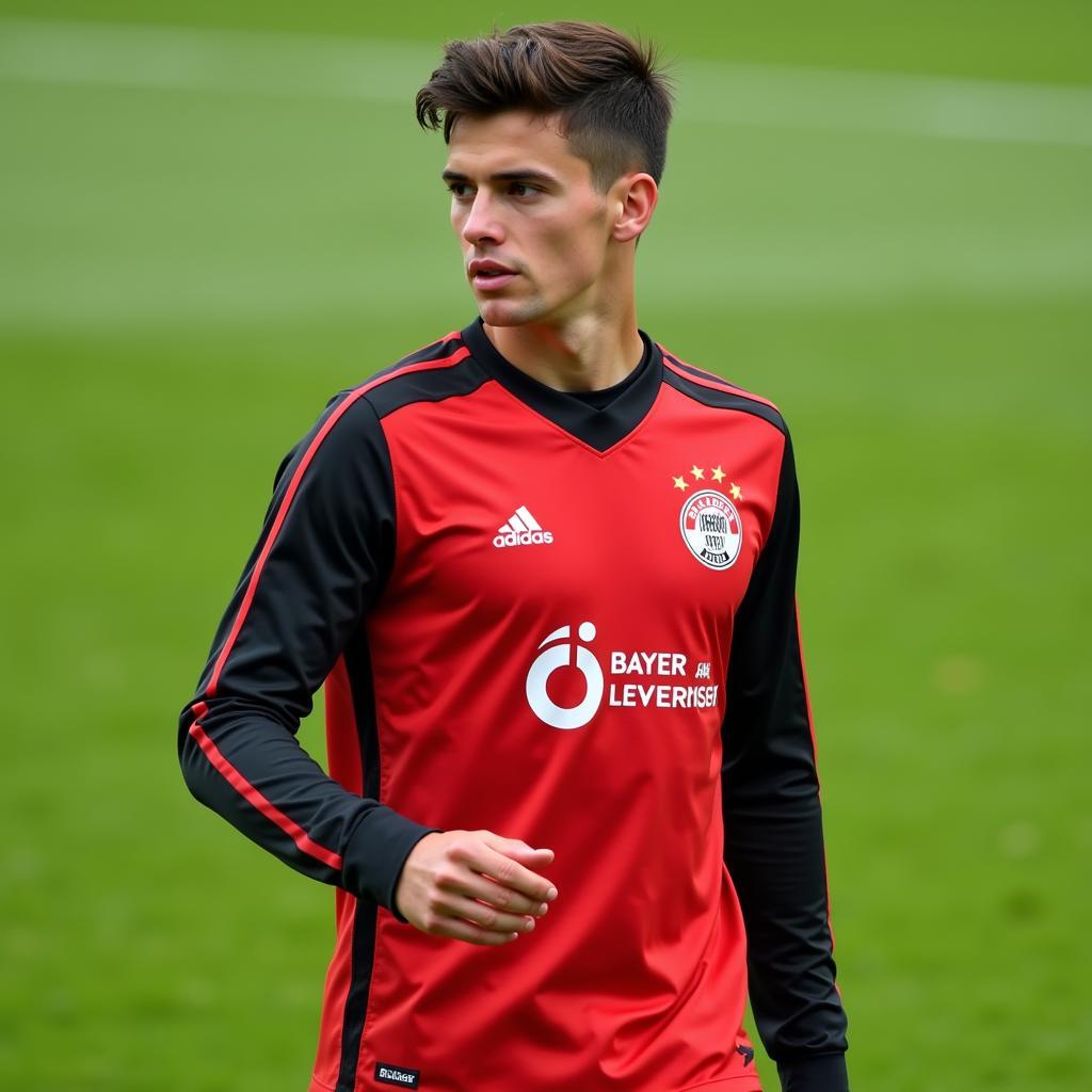 Adbodjan Leverkusen im Training