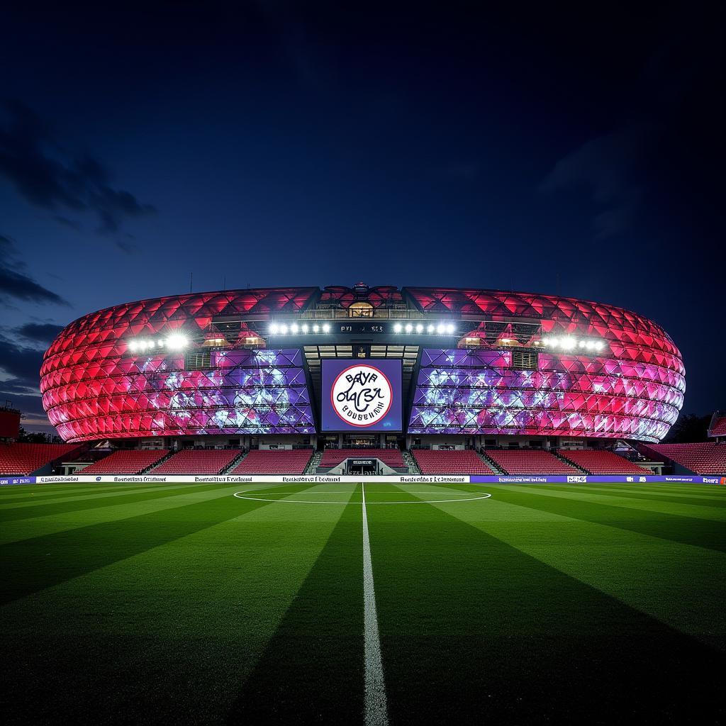 Das Aestheticum Leverkusen im Stadion