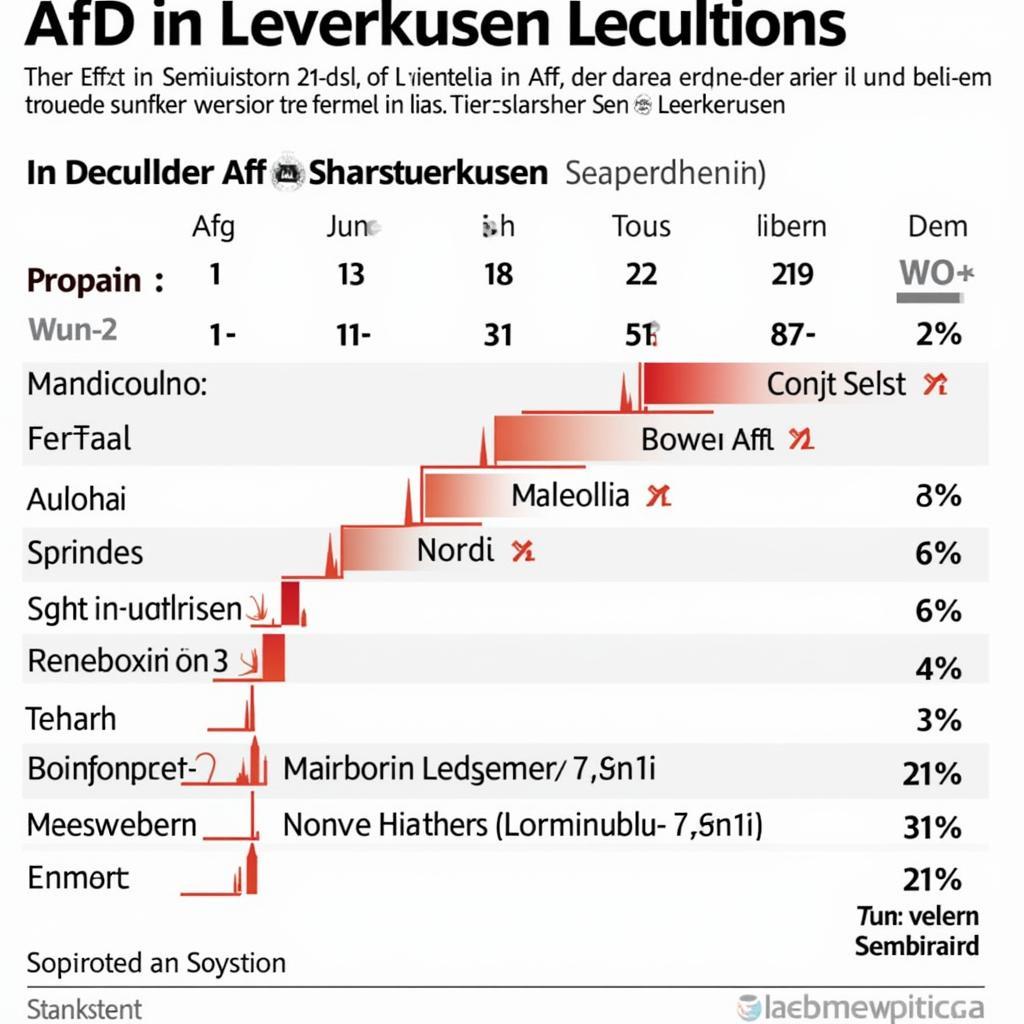 AfD Leverkusen Wahlprognosen