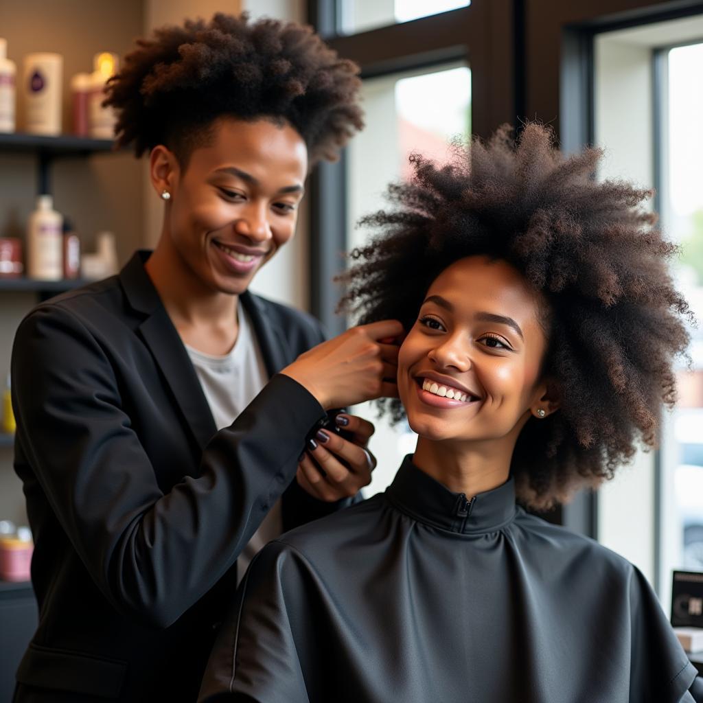 Afro Haarstylen in Leverkusen