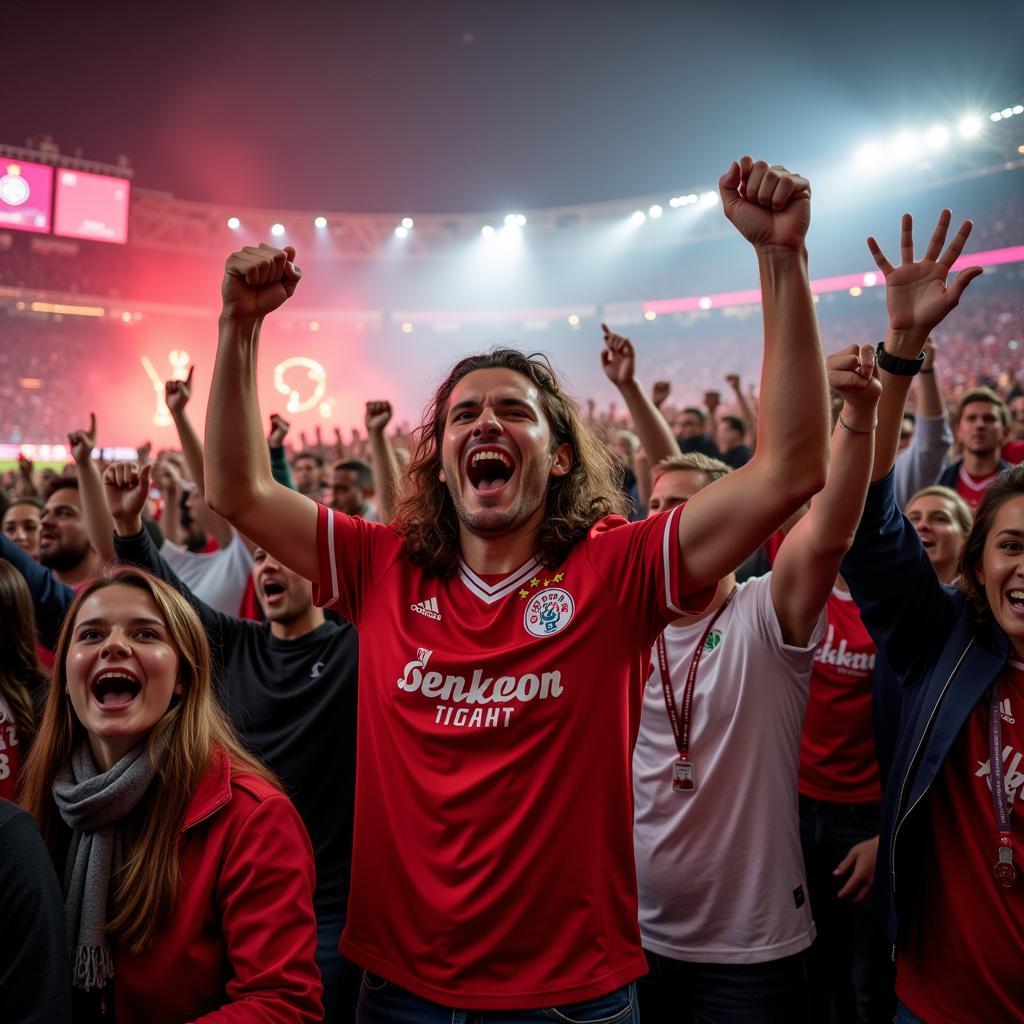 After Passion Leverkusen: Fans im Stadion