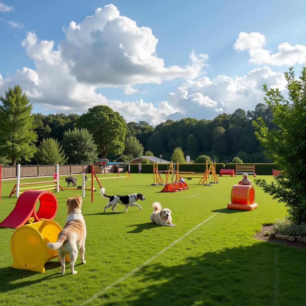 Agility Parcours in Leverkusen