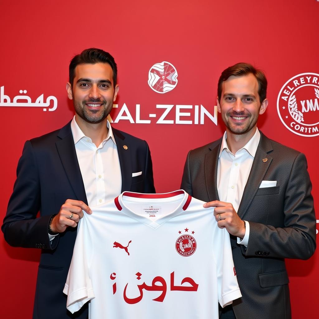 Al-Zein Partnerschaft mit Bayer Leverkusen