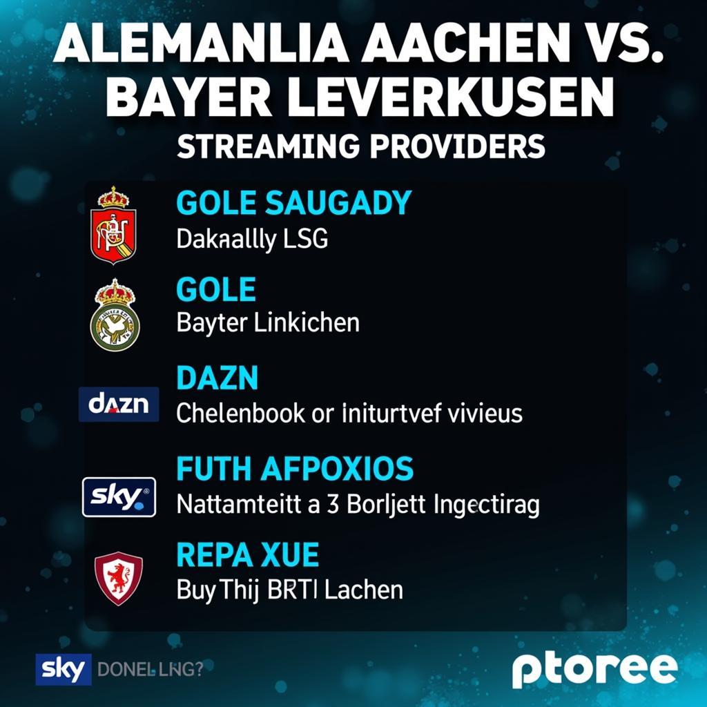 Offizielle Anbieter für Alemannia Aachen Leverkusen Stream