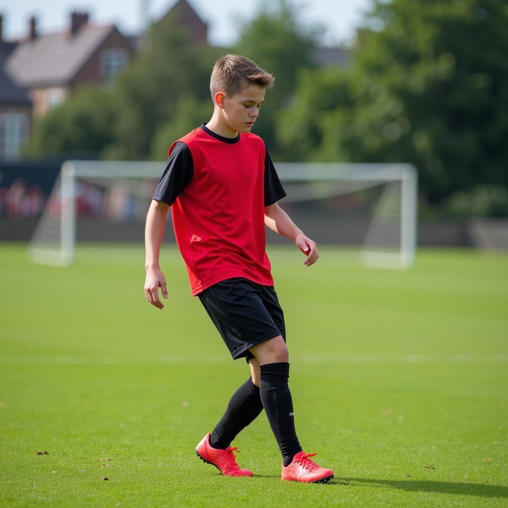 Alexander Gebel im Training