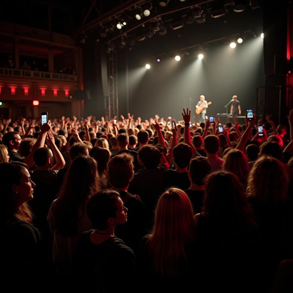 Fans feiern Alice Merton in Leverkusen