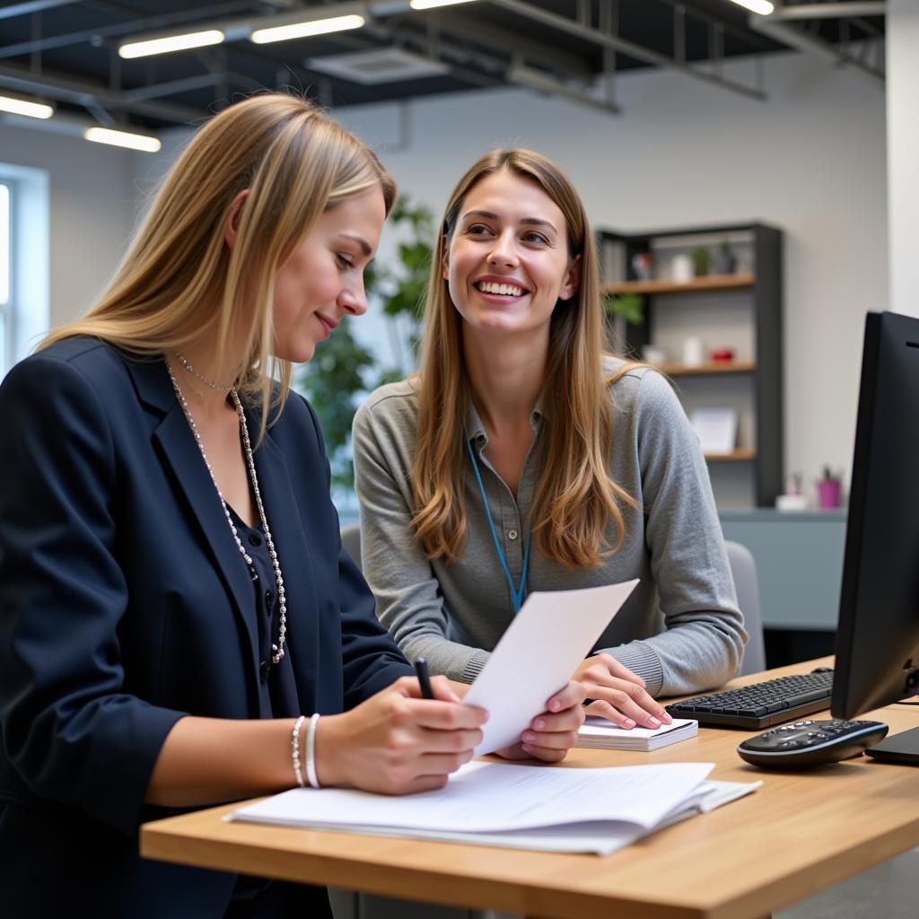 Kundenbetreuung bei alprinta gmbh