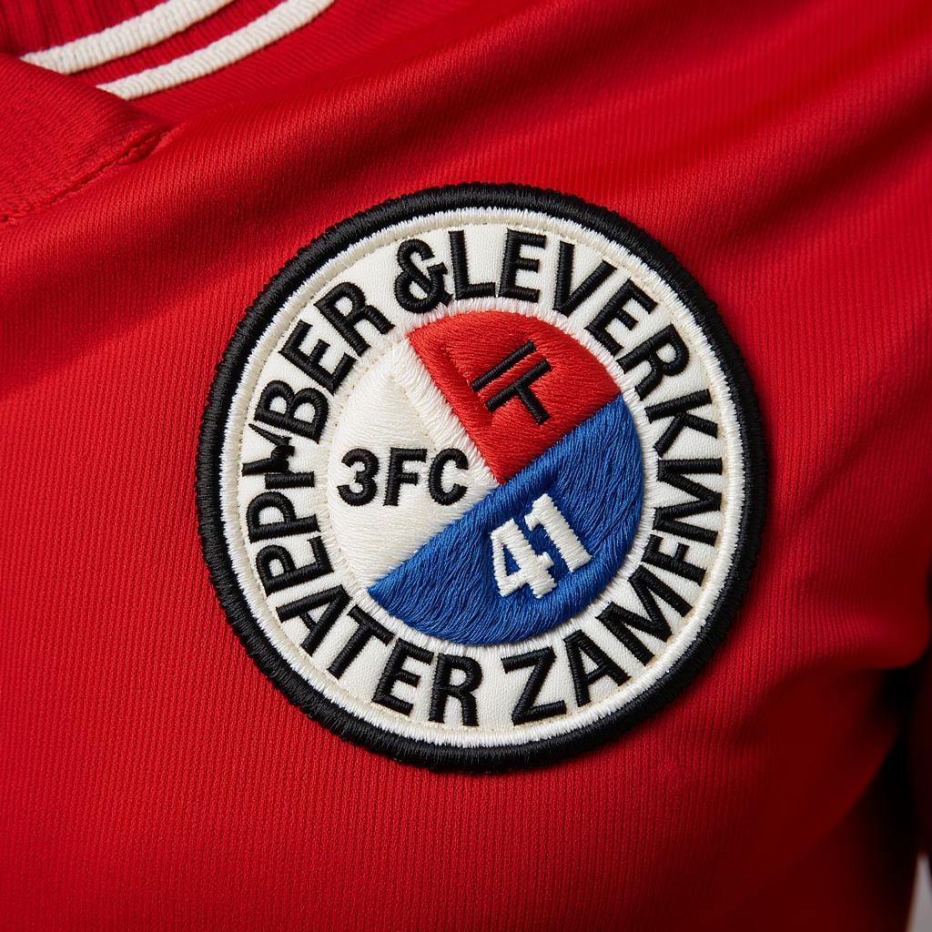 Altes Wappen von Leverkusen Fussball