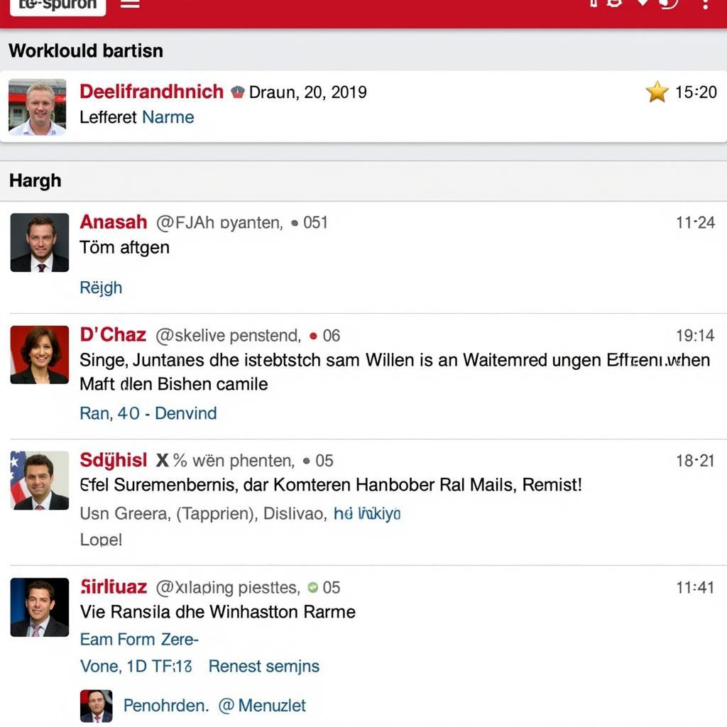 Fans diskutieren im Altweiber Forum Leverkusen.