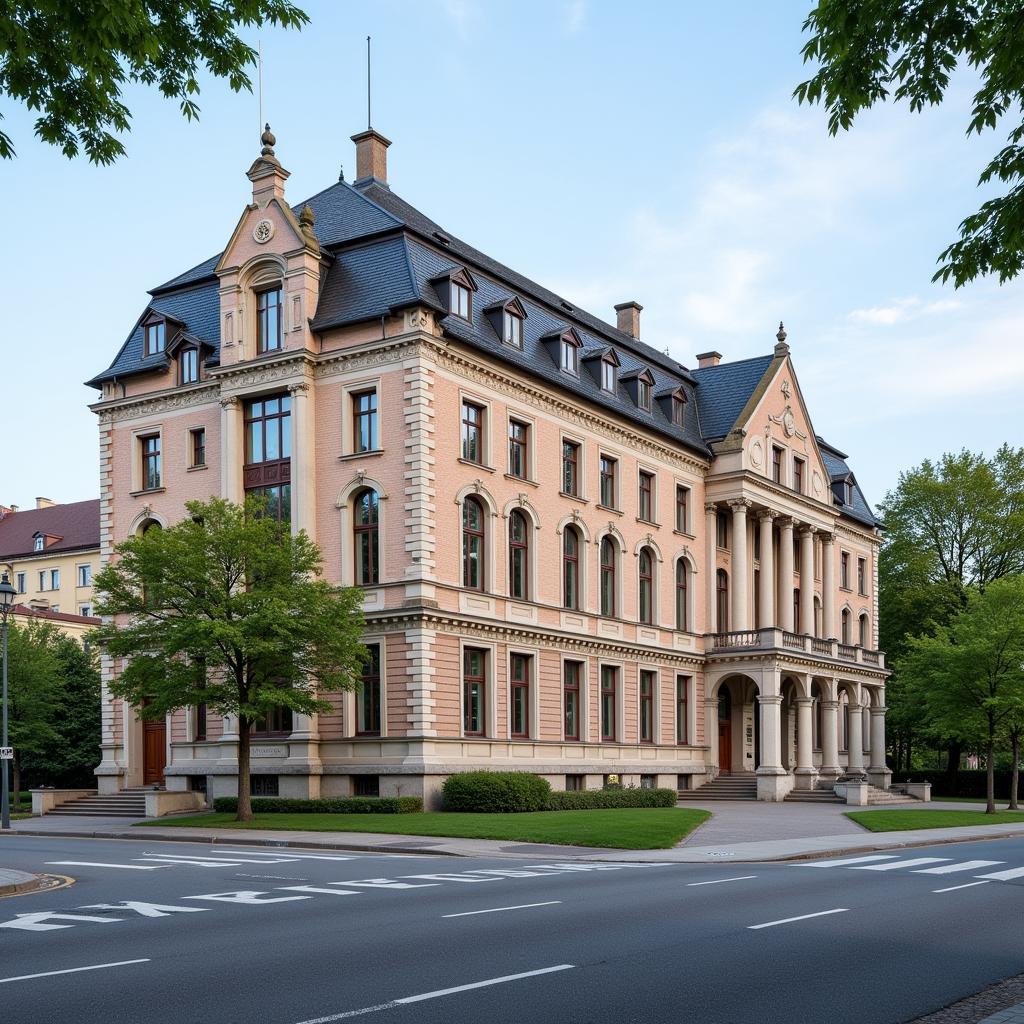 Das Gebäude des Amtsgerichts Leverkusen