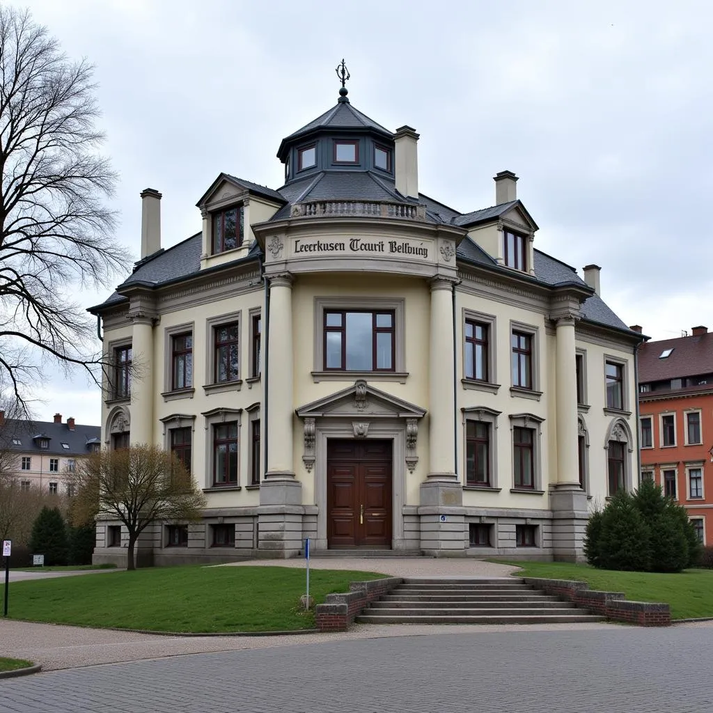 Das Amtsgericht Leverkusen Gebäude