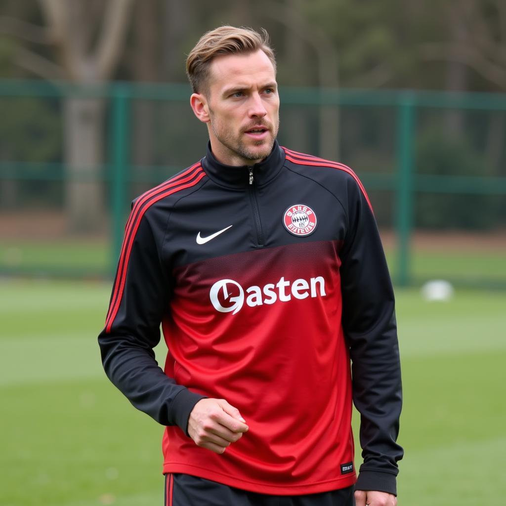 Andreas Köllner im Training