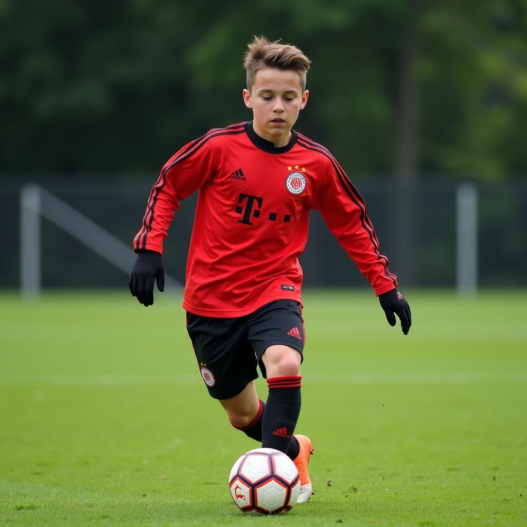 Andreas Schönfeld im Training