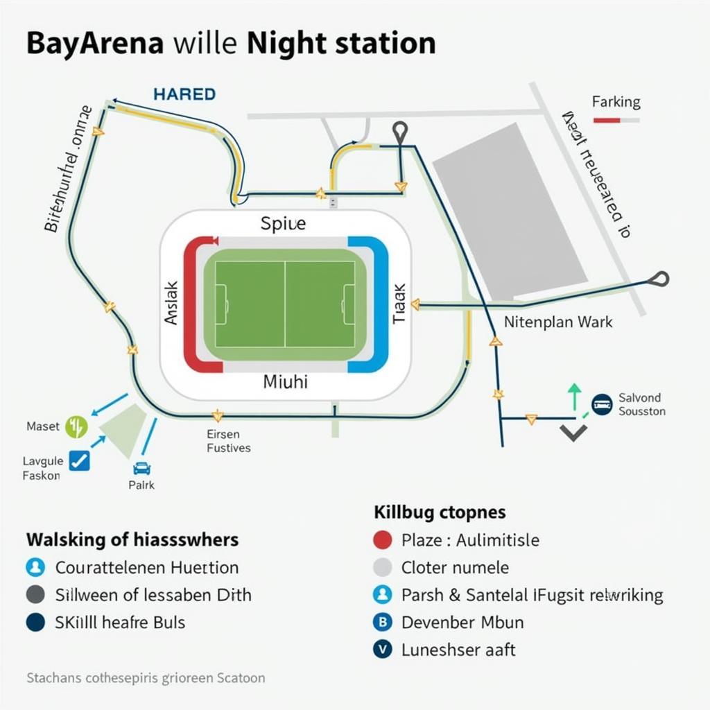 Anfahrt Leverkusen Bahnhof Mitte zum Stadion