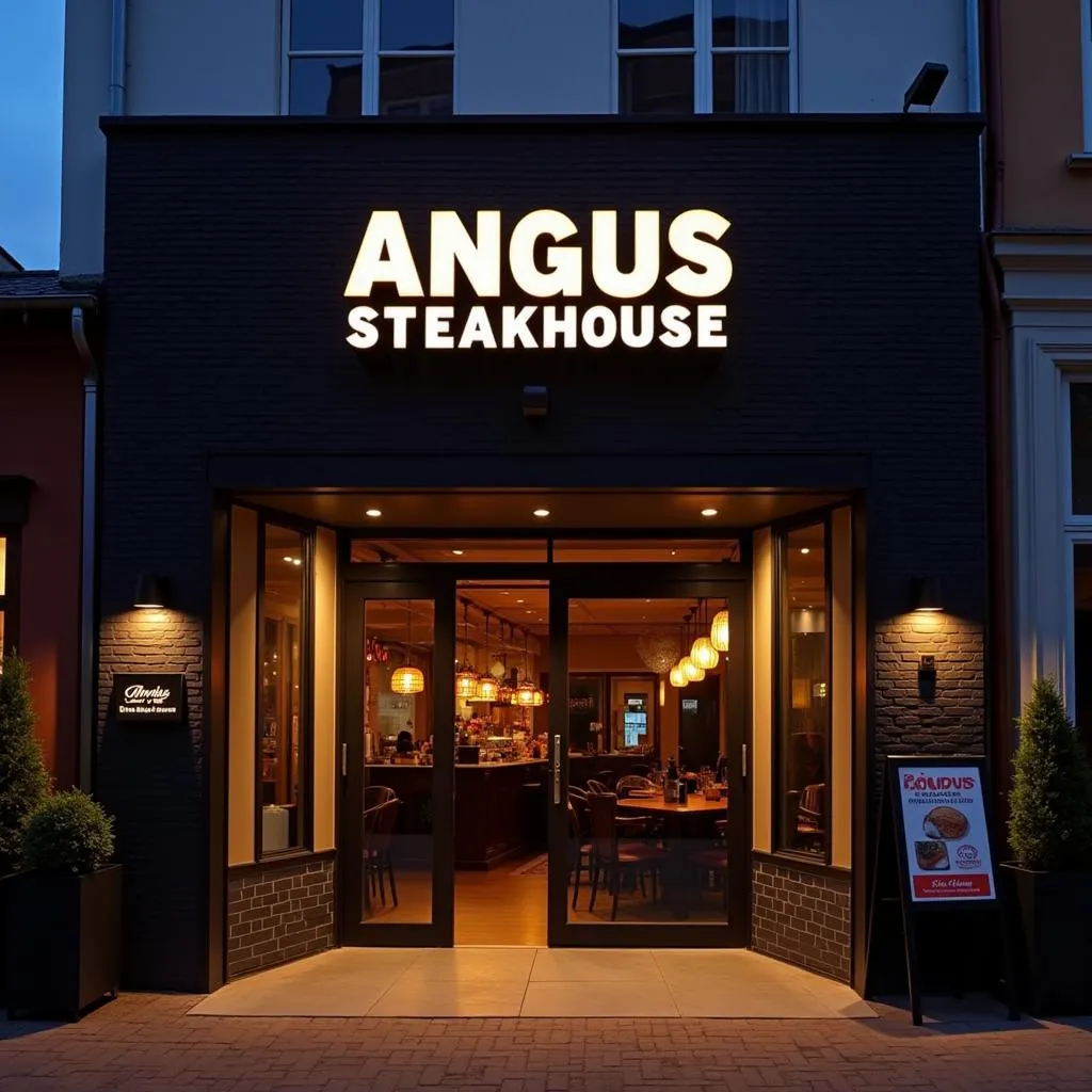 Angus Steakhouse Leverkusen Außenansicht