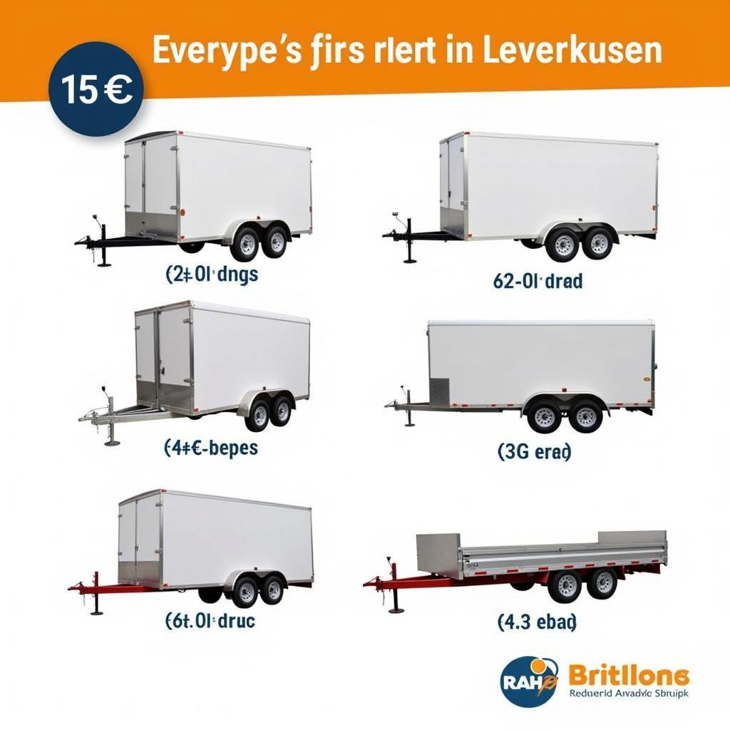 Anhänger mieten Leverkusen günstig