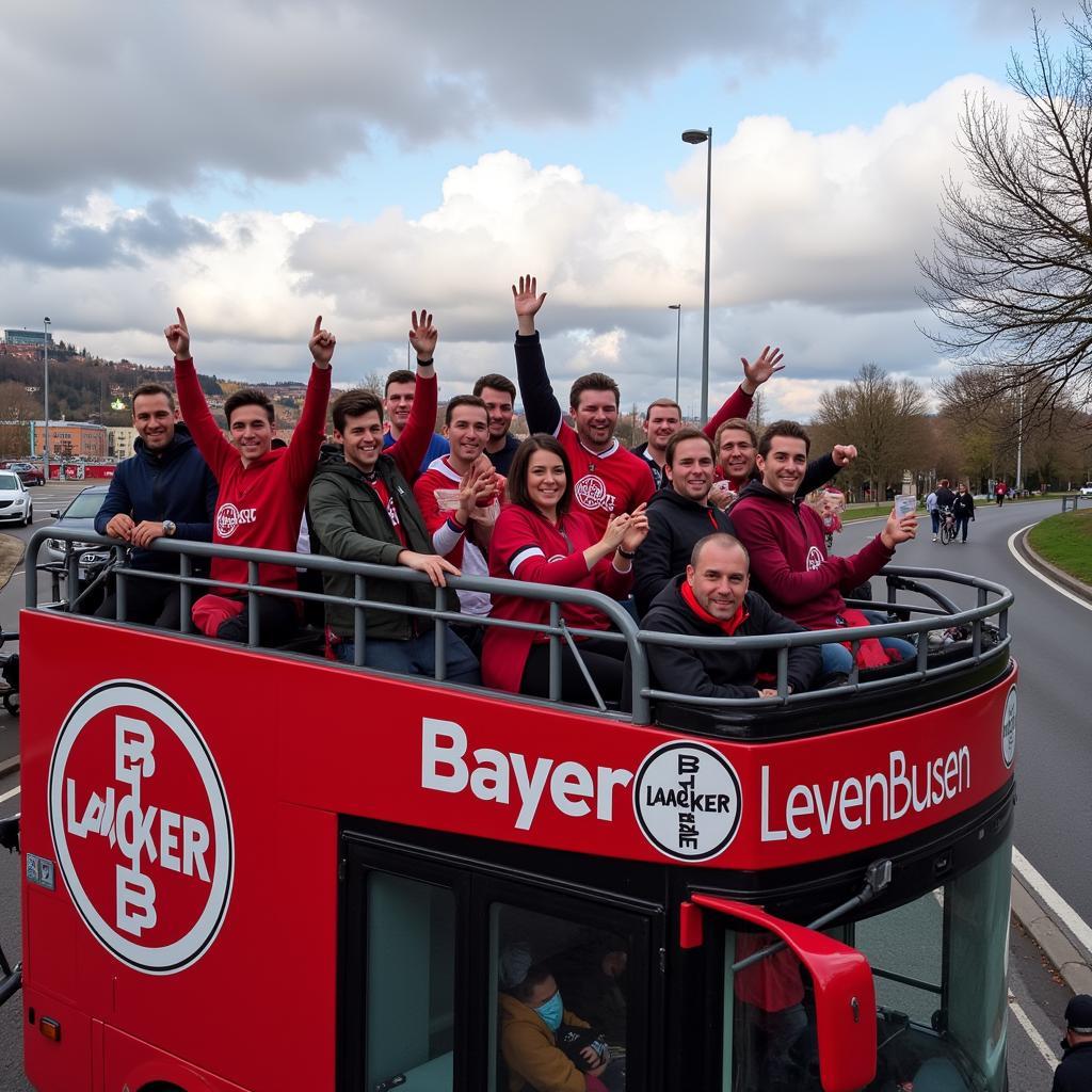 Anreise zur BayArena mit öffentlichen Verkehrsmitteln von 51381 Leverkusen