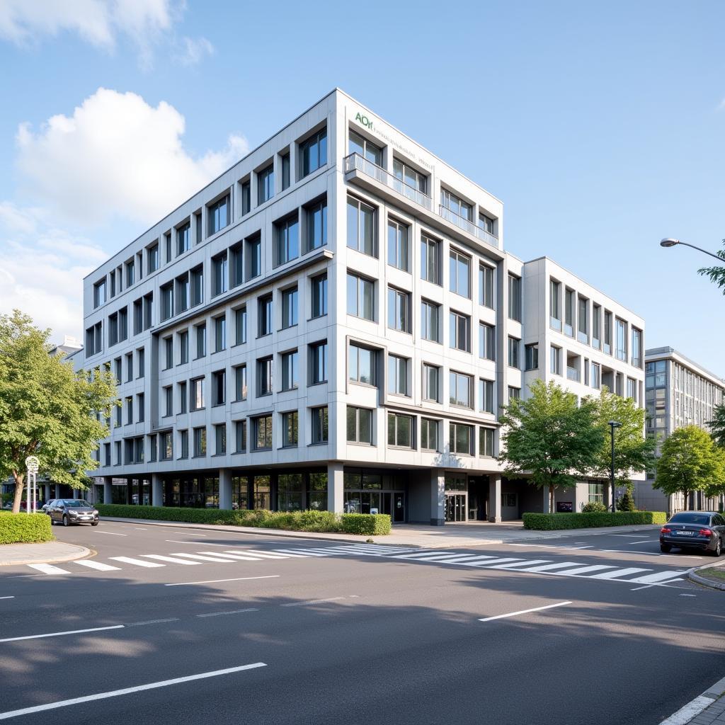 AOK Büro in Leverkusen Bahnstadt