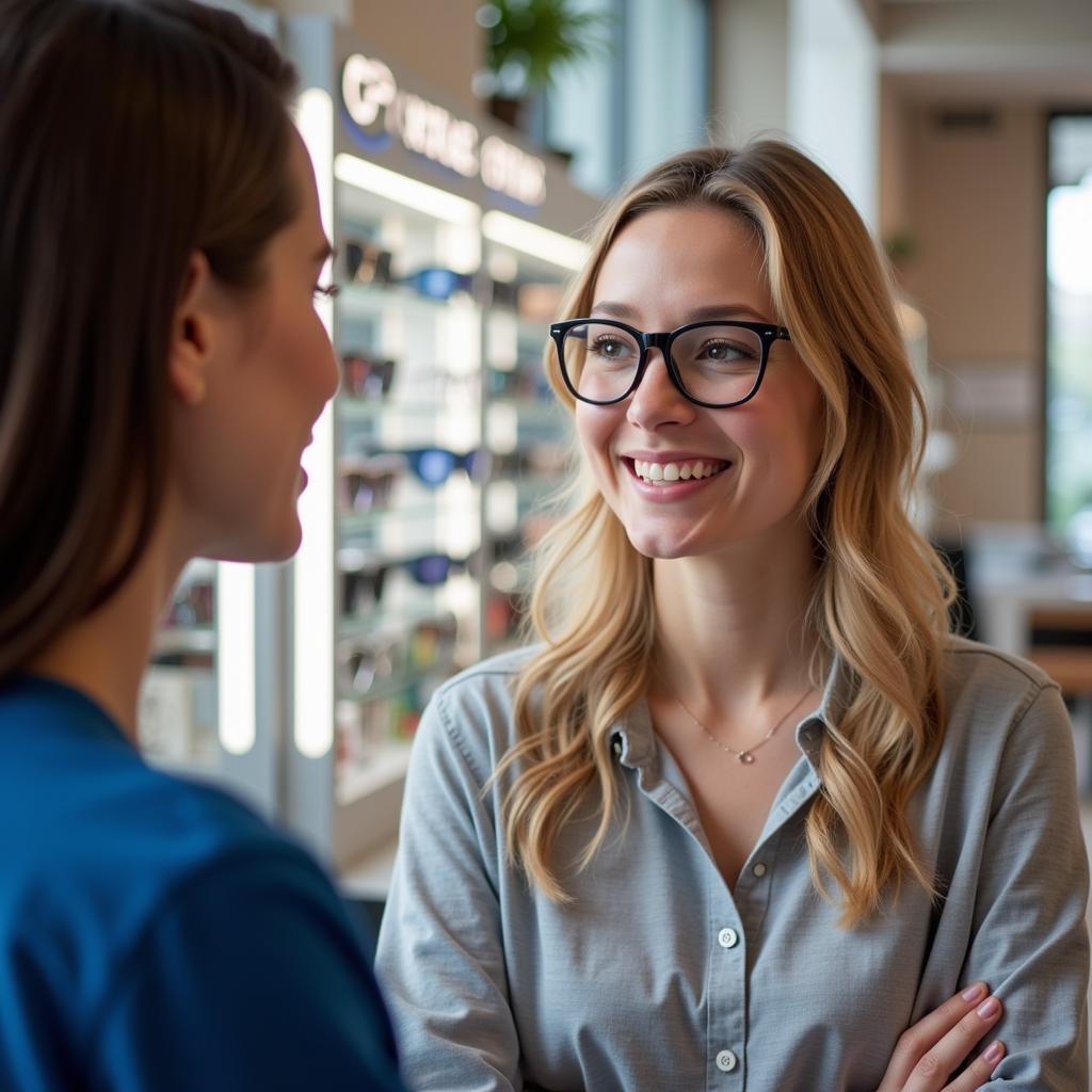 Individuelle Brillenberatung bei Apollo Optik Leverkusen