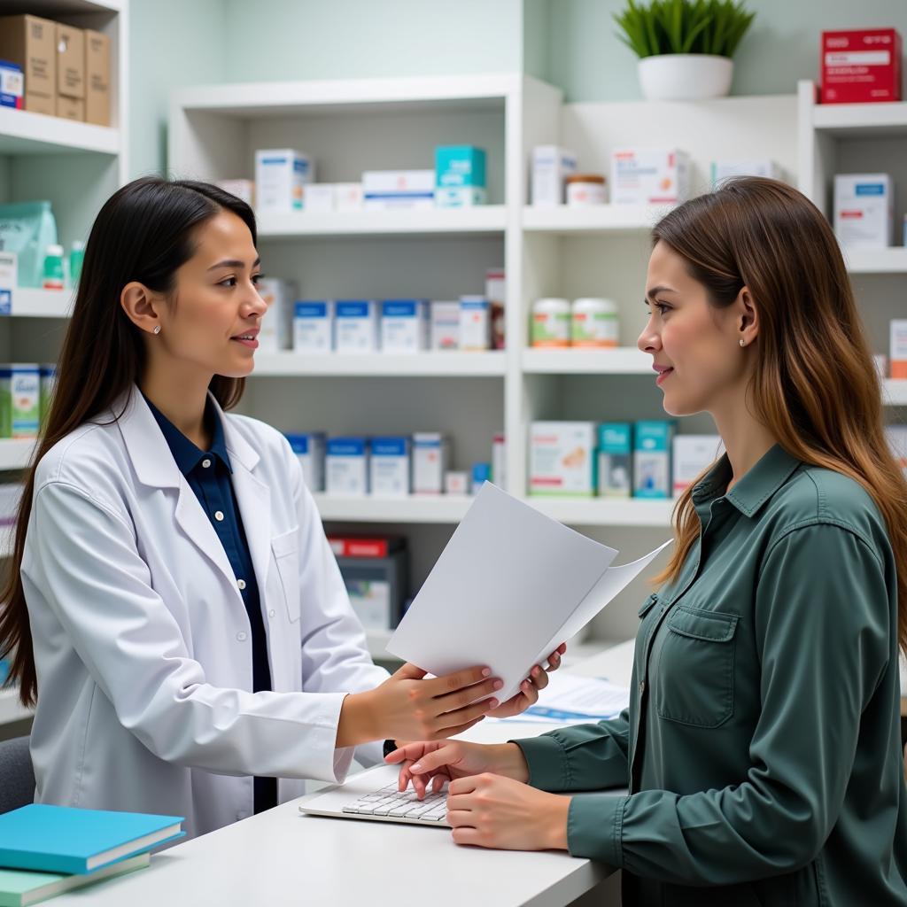 Beratung in der Apotheke RealKauf Leverkusen