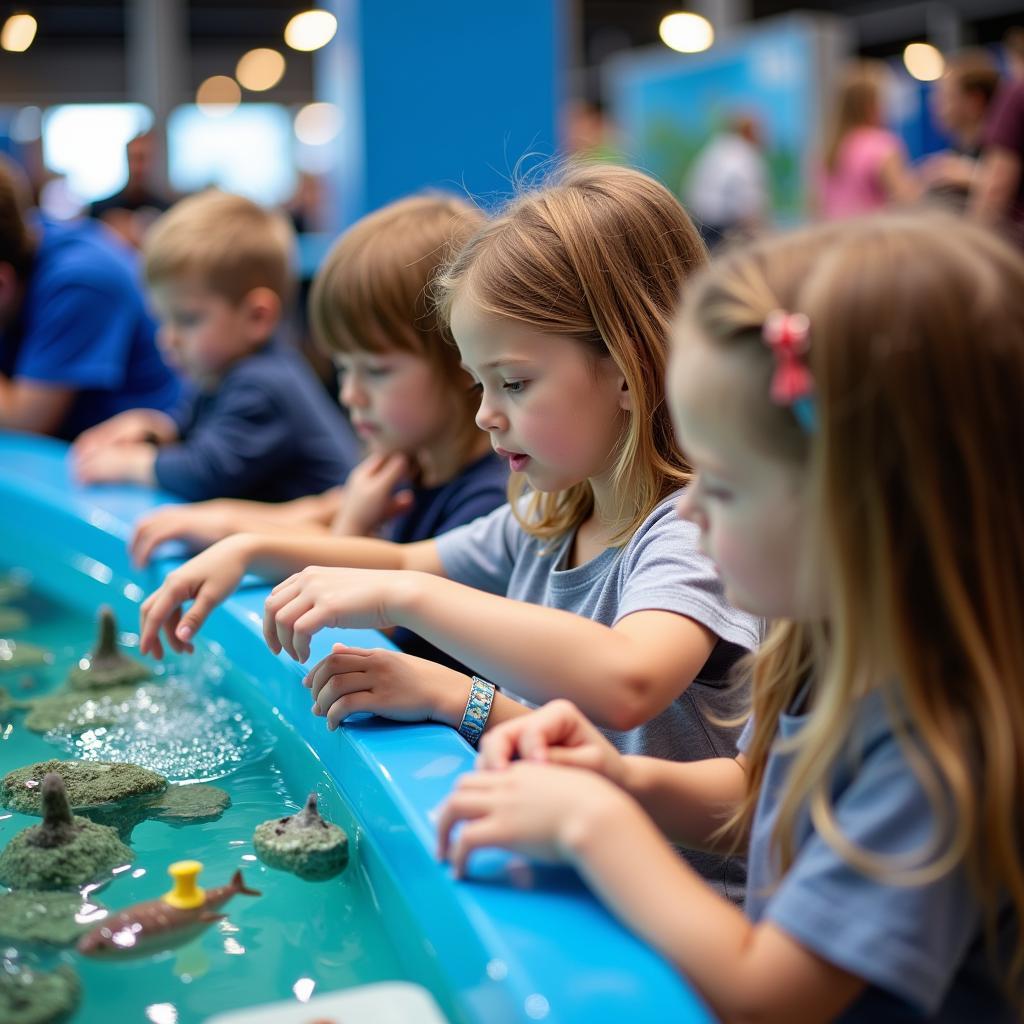 Spielerisches Entdecken im Kinderprogramm der Messe