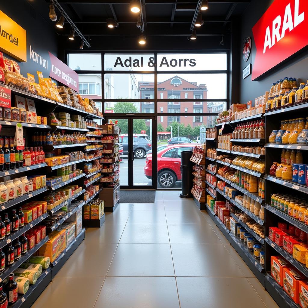 Shop der Aral Tankstelle Leverkusen Steinbüchel