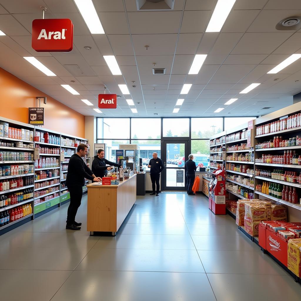 Aral Tankstelle Leverkusen Team