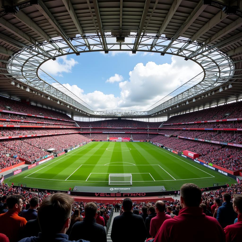 BayArena Stadion - Ard Leverkusen