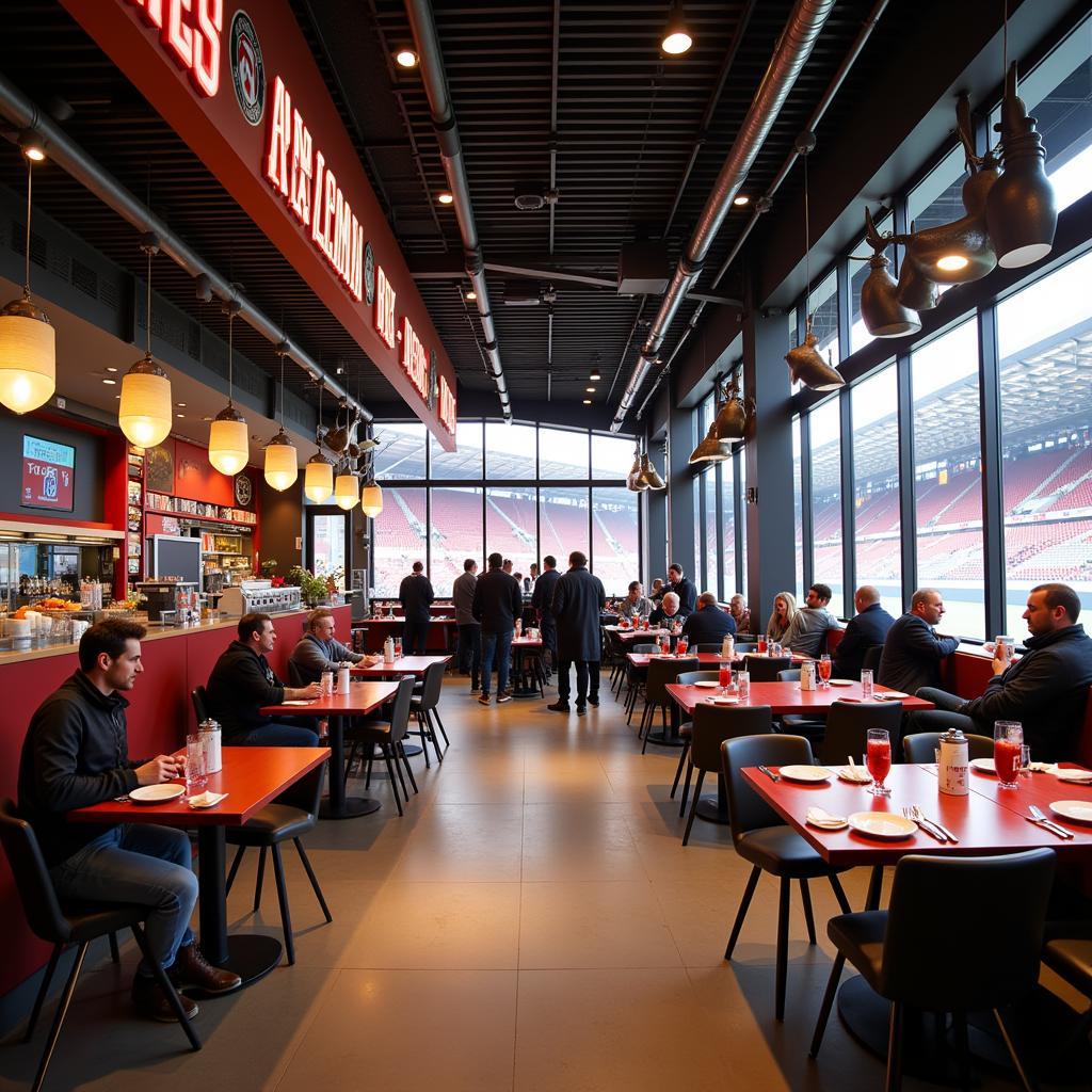 Arizona Restaurant in der BayArena Leverkusen