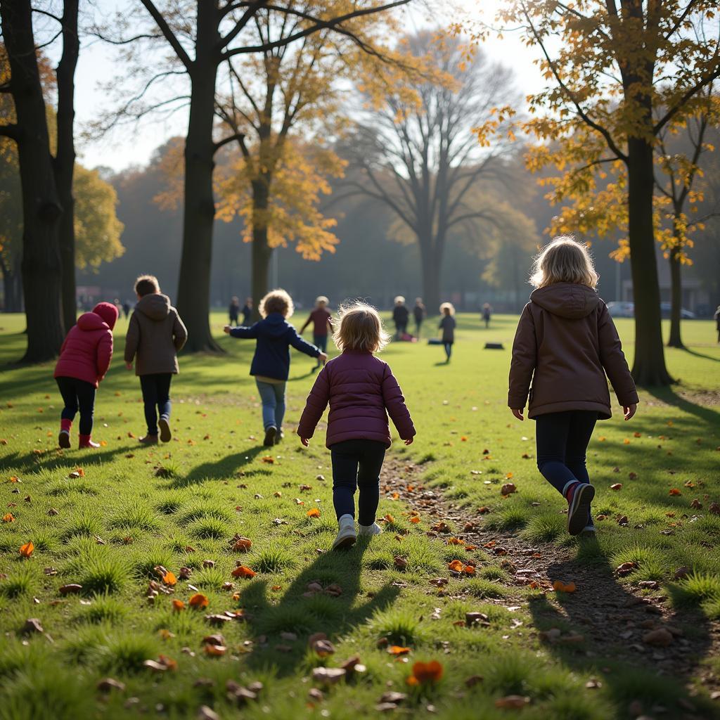 Kinder in Leverkusen Alkenrath