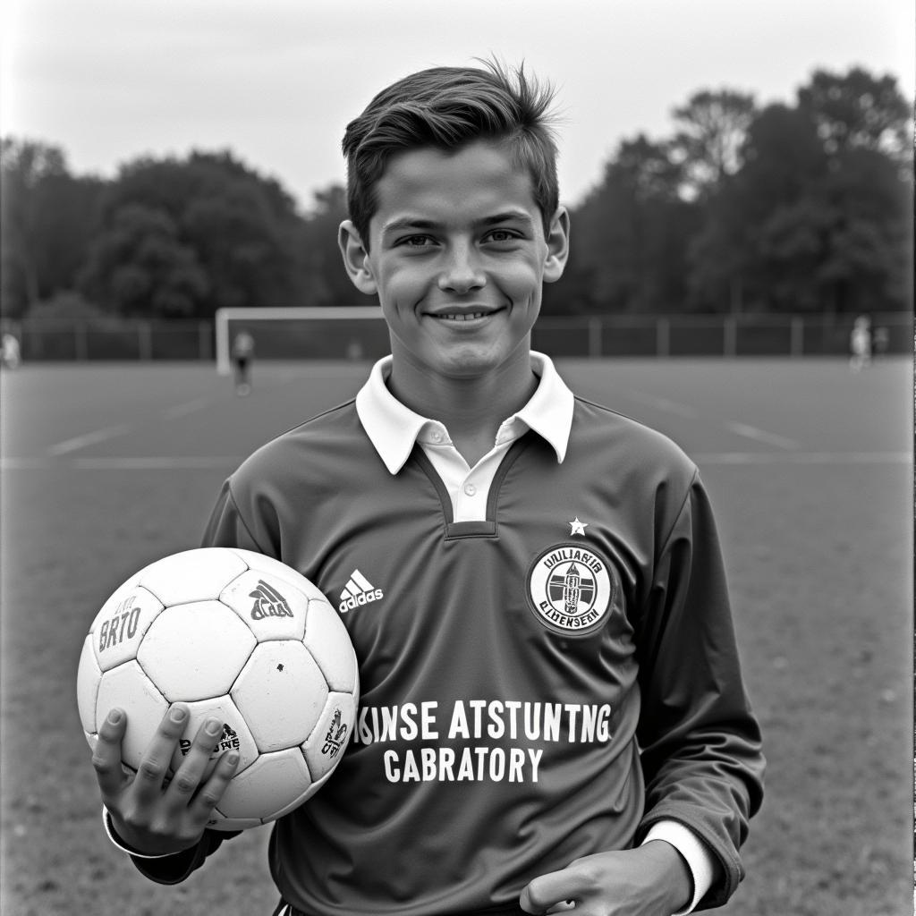 Arthur Walter im Trikot von Bayer Leverkusen