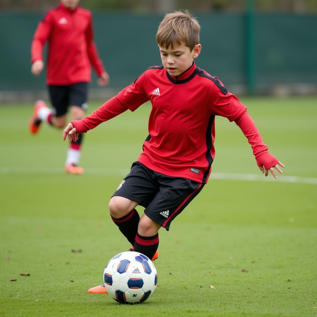 Artur Hofmann im Training