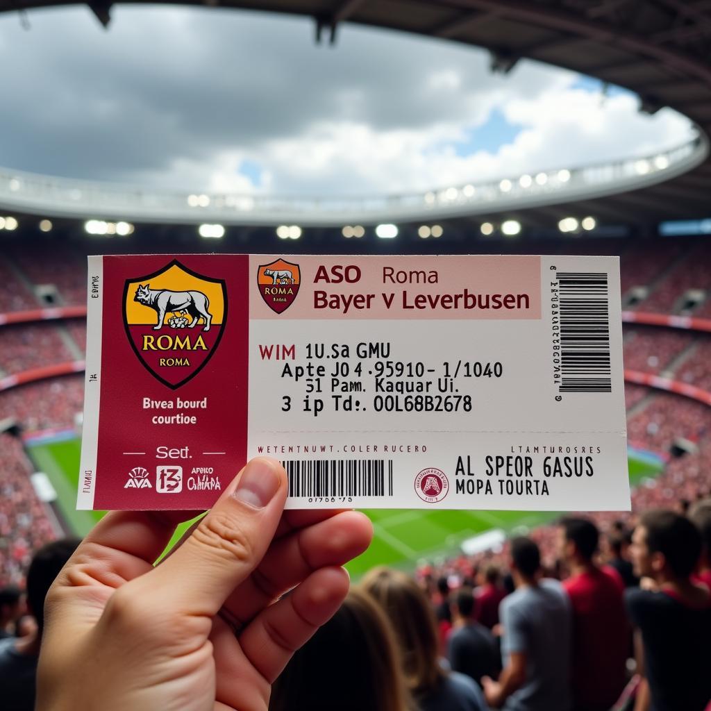 Tickets für AS Roma gegen Bayer Leverkusen