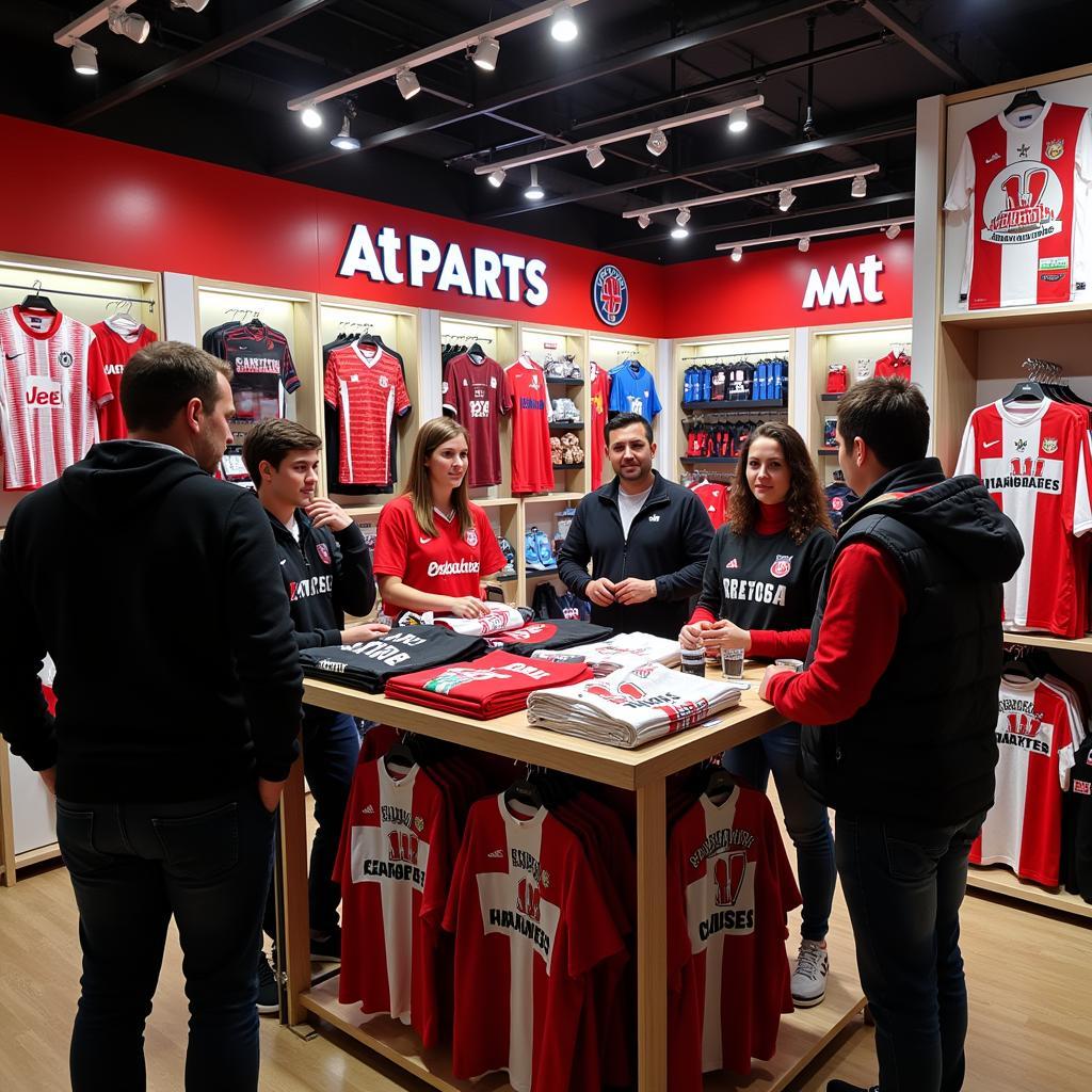 At Parts Germany GmbH: Ein Treffpunkt für Fußballfans