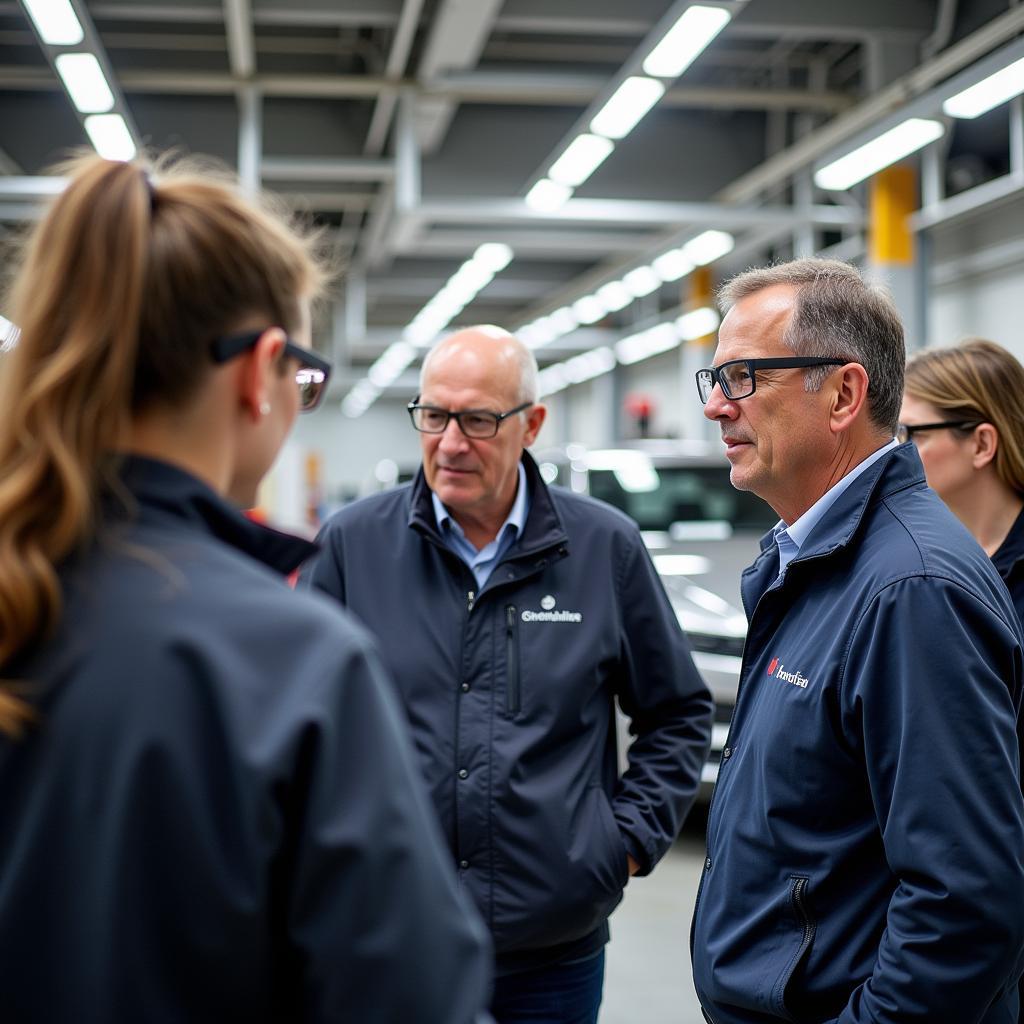 Audi Porsche Manufaktur Leverkusen: Führung