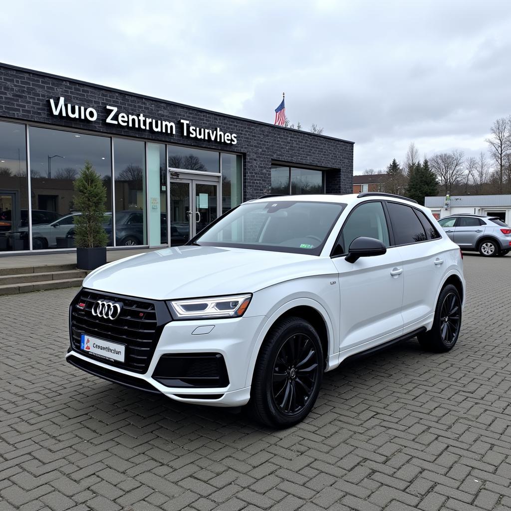 Der neue Audi Q5 im Audi Zentrum Leverkusen am Willy-Brandt-Ring 10.