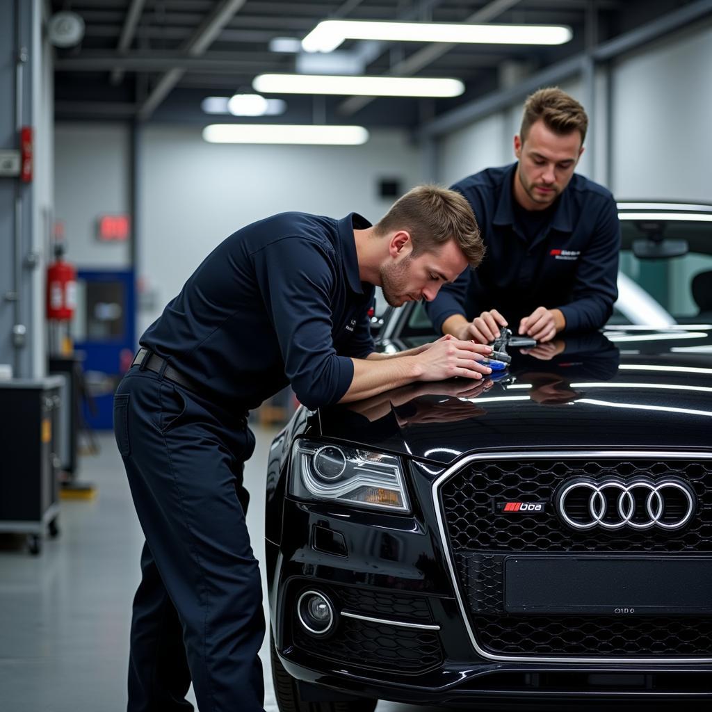 Audi Werkstatt in Leverkusen