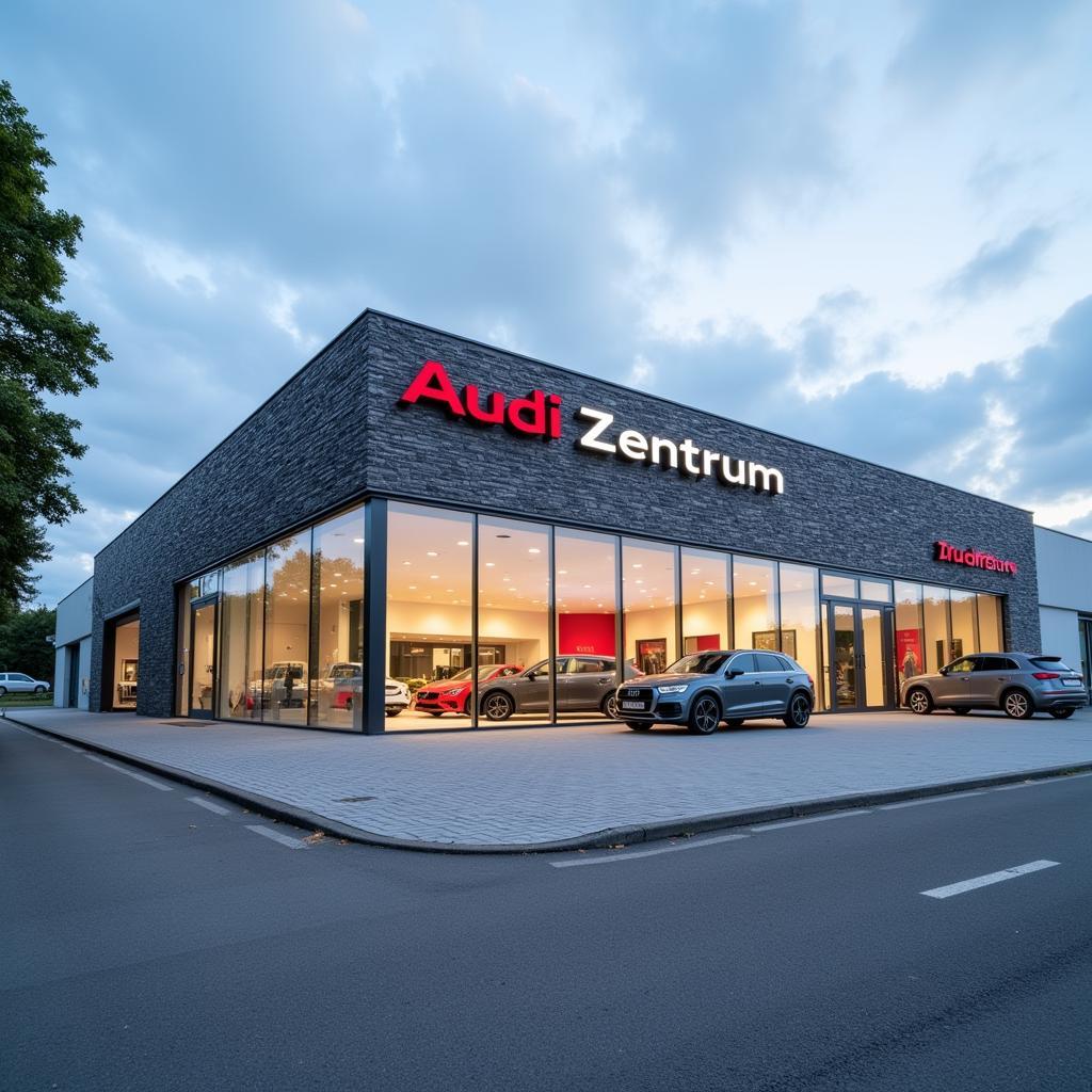 Audi Zentrum Leverkusen Außenansicht