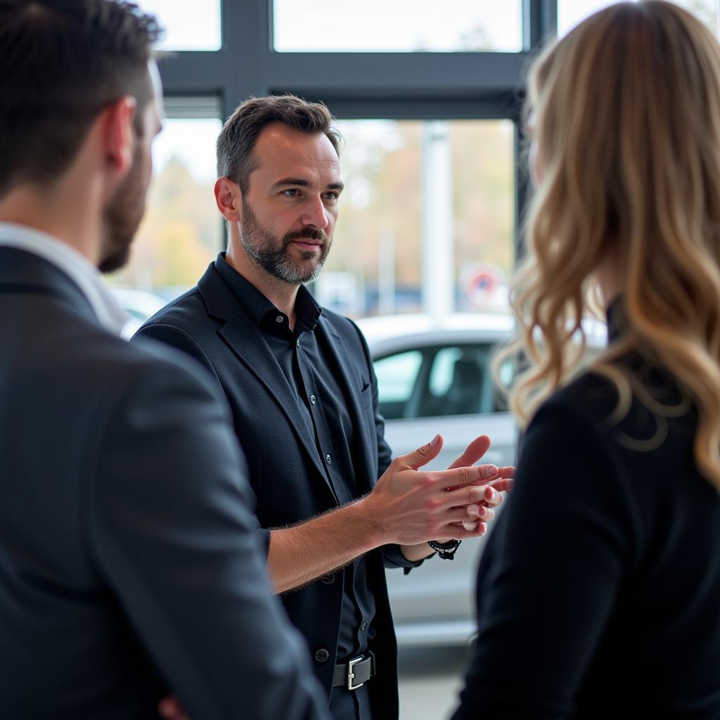 Kundenberatung im Audi Zentrum Leverkusen Gottfried Schultz