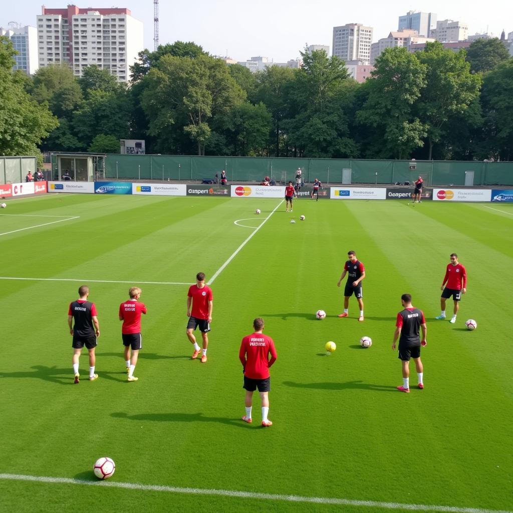 Trainingsvorbereitung Aufstellung Hoffenheim Leverkusen