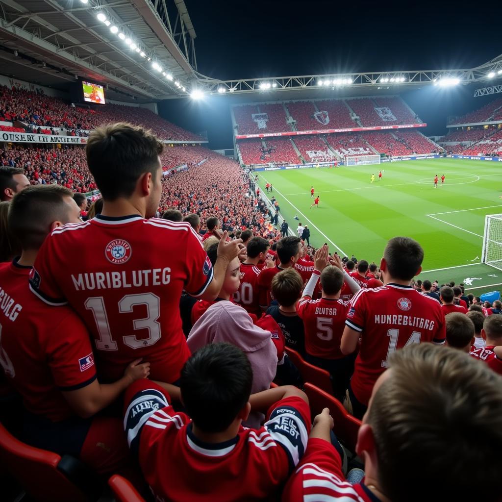 Fans im Stadion