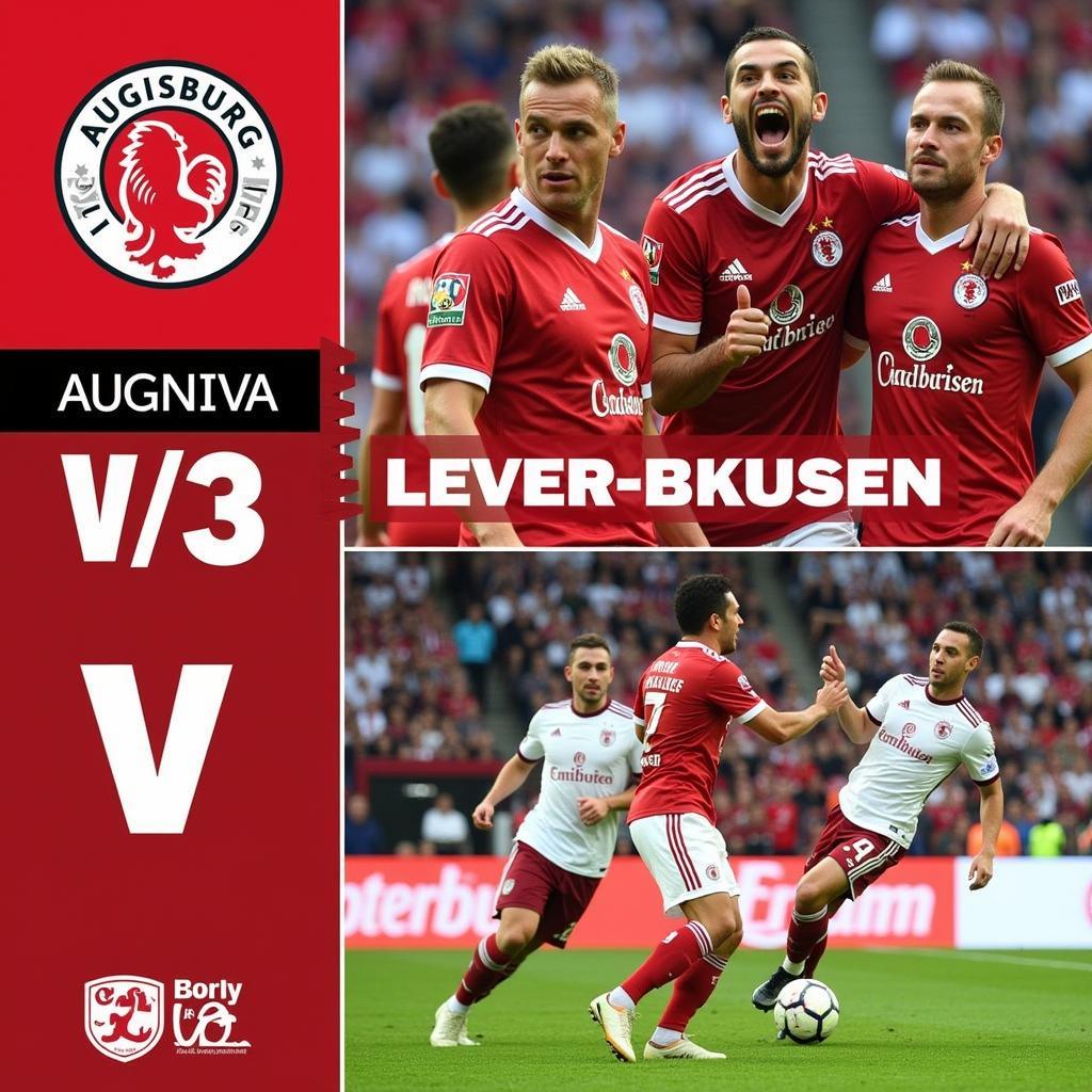 Highlights Augsburg gegen Leverkusen